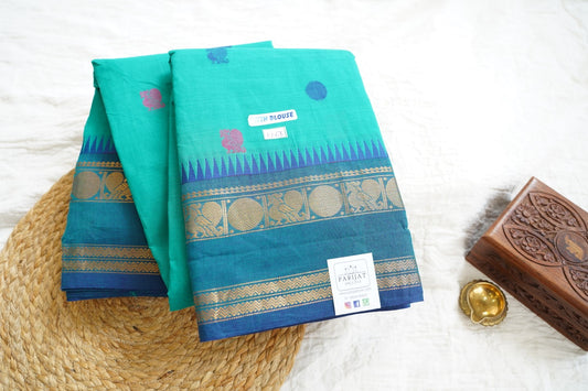 Chettinad handloom Cotton Saree PC15803