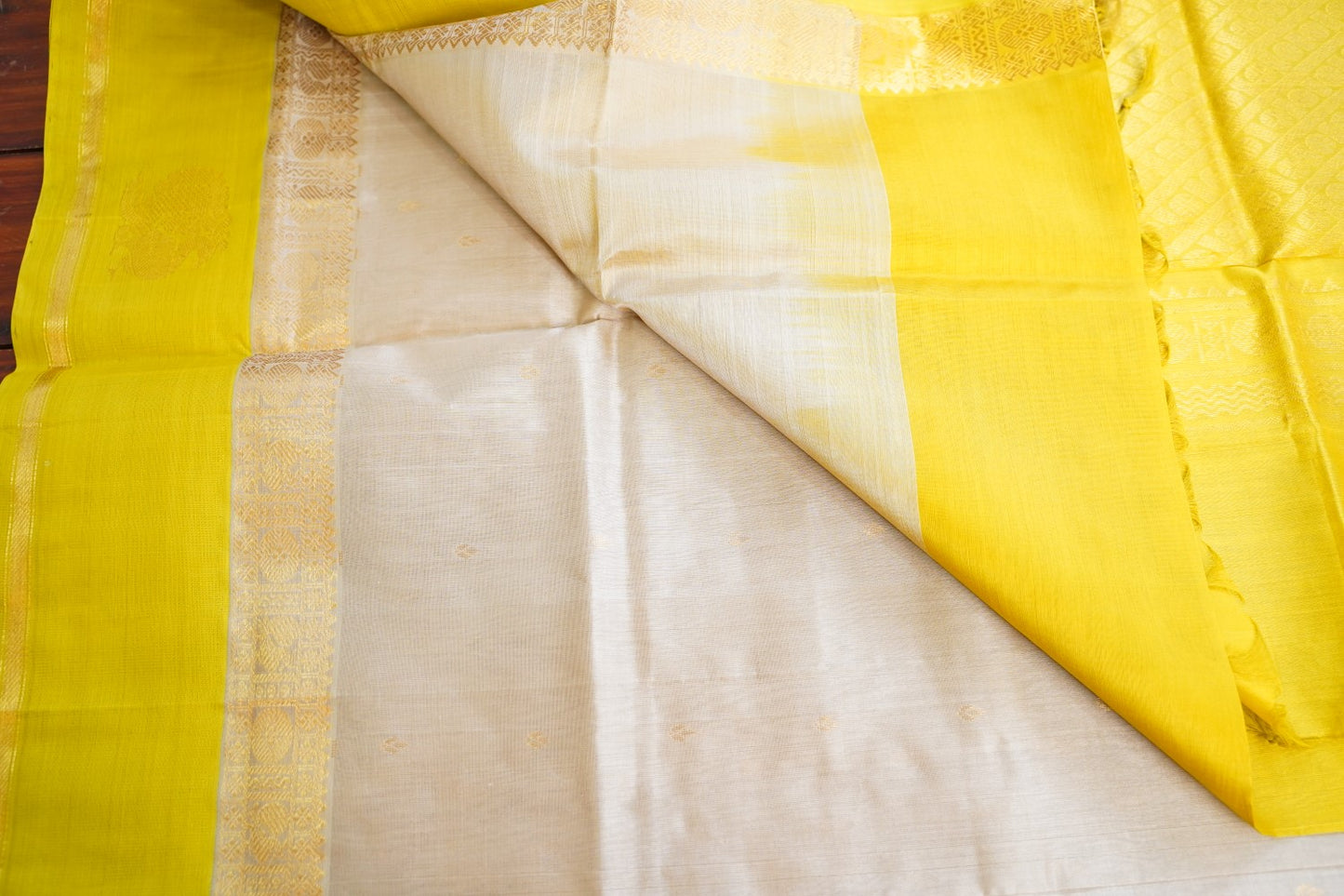 Kanchi Handloom Silk Cotton Saree PC16996