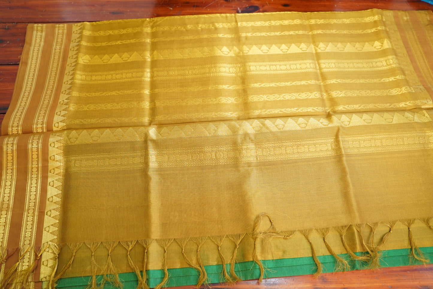 Kanchi Handloom Silk Cotton Saree PC15598