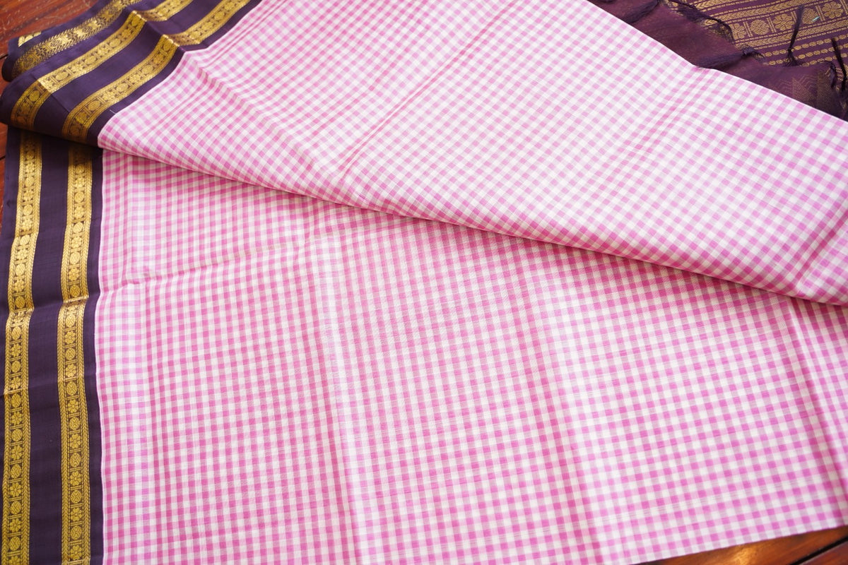 Kanchi Handloom Silk Cotton Saree PC17809