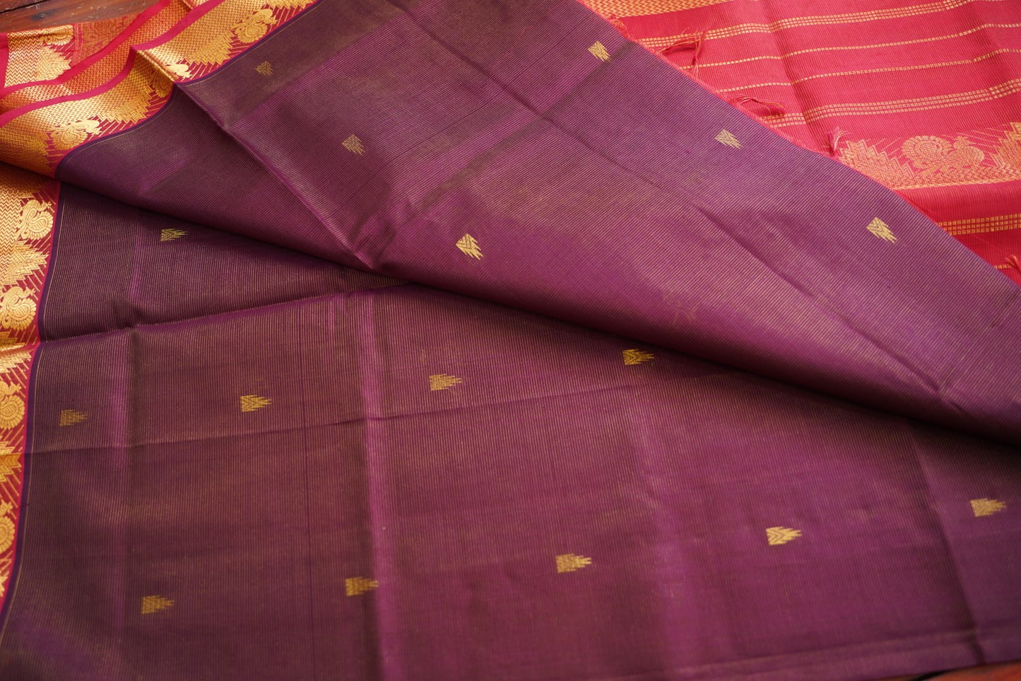 Kanchi Handloom Silk Cotton Saree PC17814