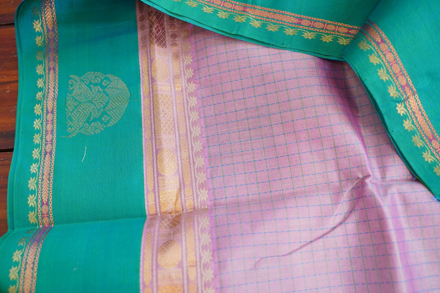 Kanchi Handloom Silk Cotton Saree PC17005