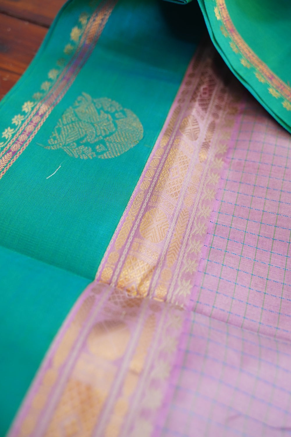 Kanchi Handloom Silk Cotton Saree PC17005