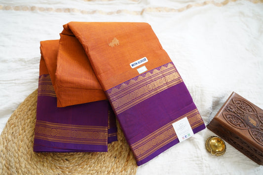 Chettinad handloom Cotton Saree PC15794