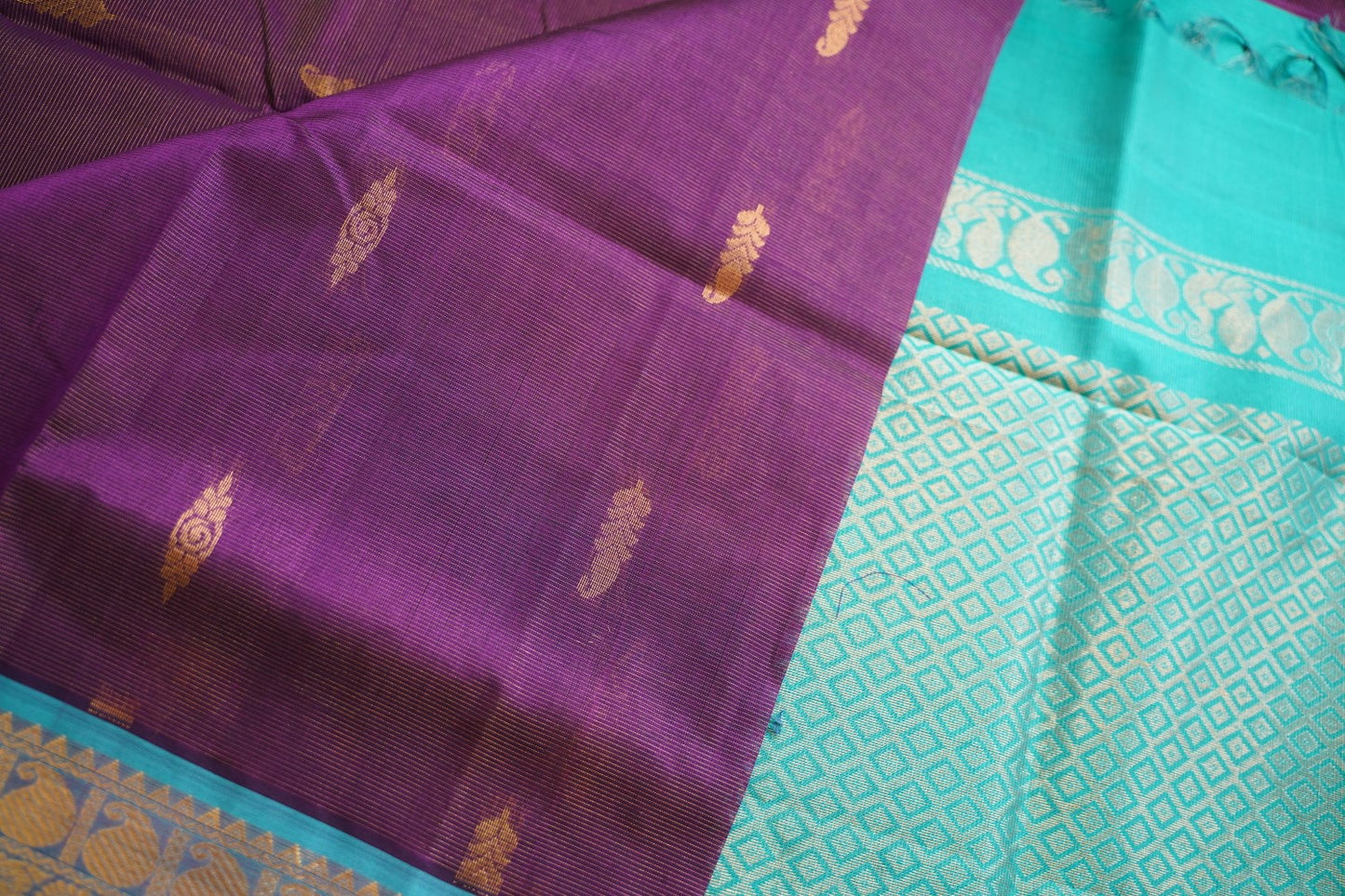 Kanchi Handloom Silk Cotton Saree PC17813