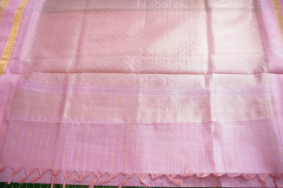 Kanchi Handloom Silk Cotton Saree PC17830