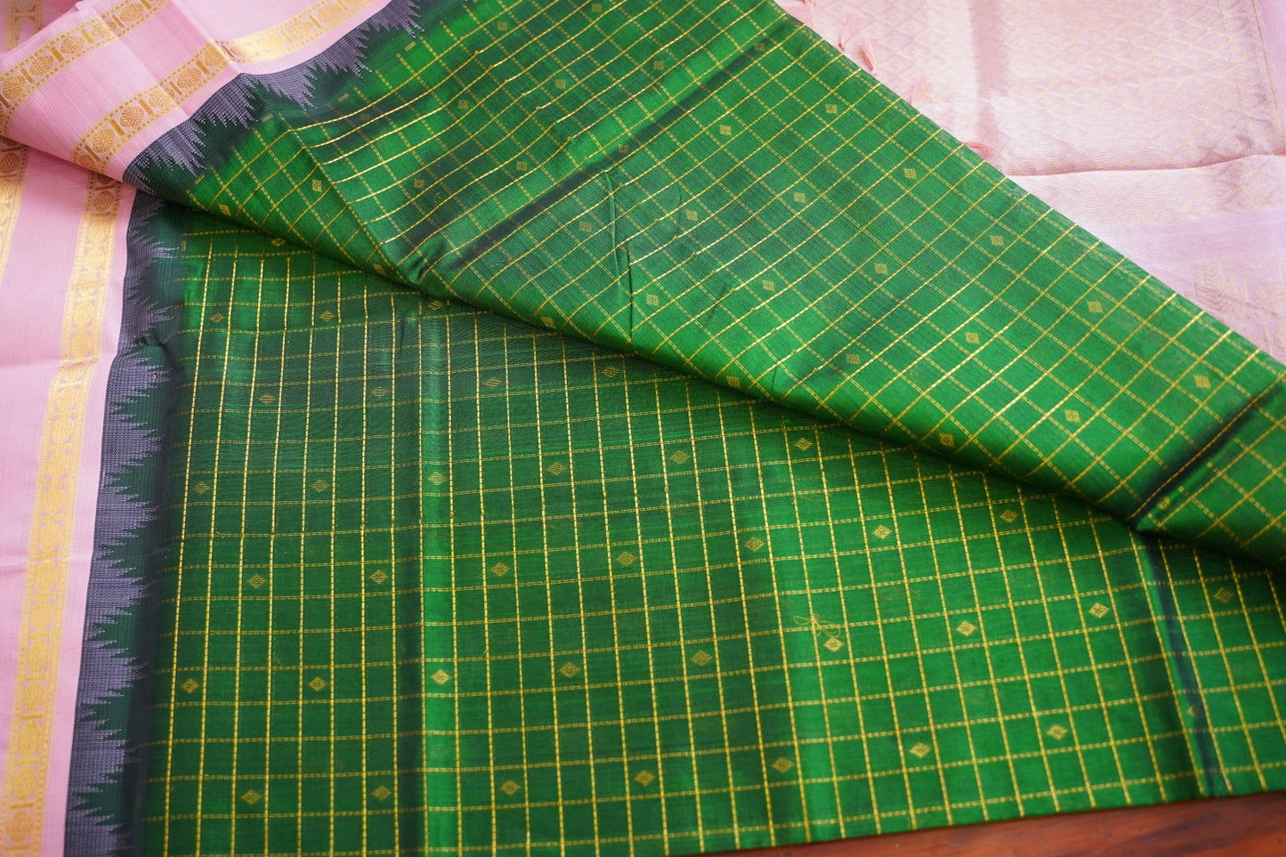 Kanchi Handloom Silk Cotton Saree PC17830