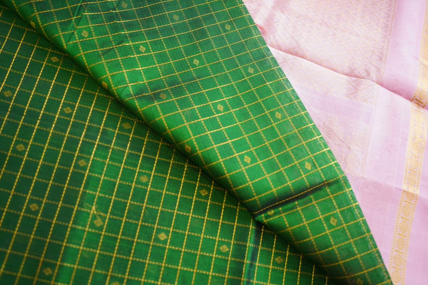 Kanchi Handloom Silk Cotton Saree PC17830
