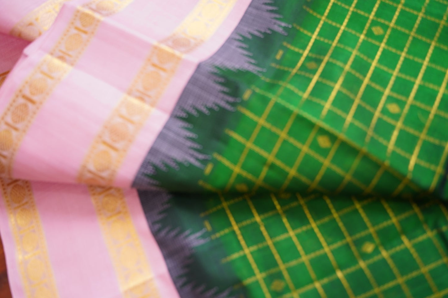 Kanchi Handloom Silk Cotton Saree PC17830