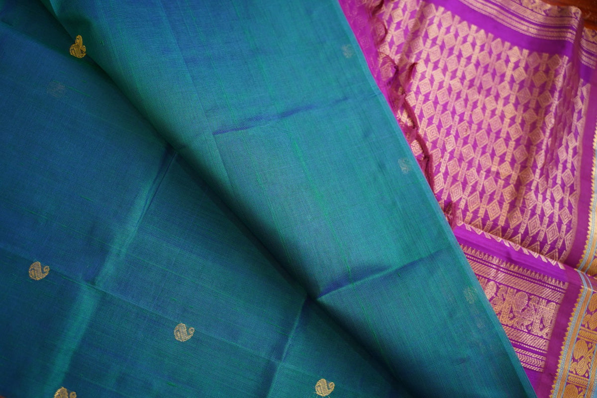 Kanchi Handloom Silk Cotton Saree PC17829