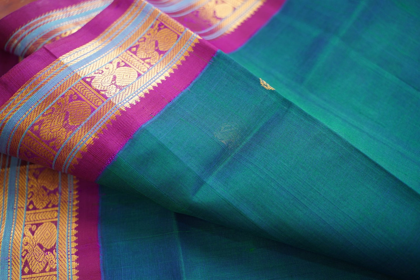 Kanchi Handloom Silk Cotton Saree PC17829