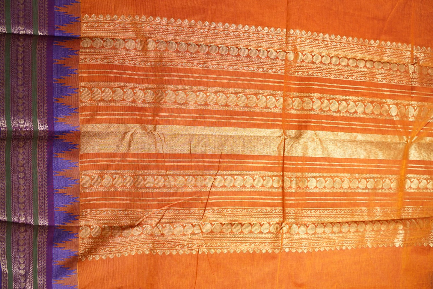 Chettinad handloom Cotton Saree PC15821