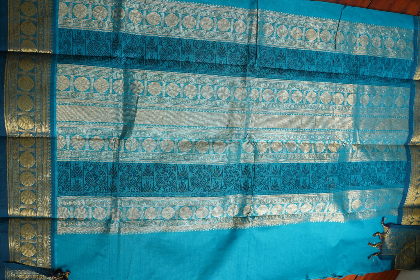 Chettinad handloom Cotton Saree PC15820