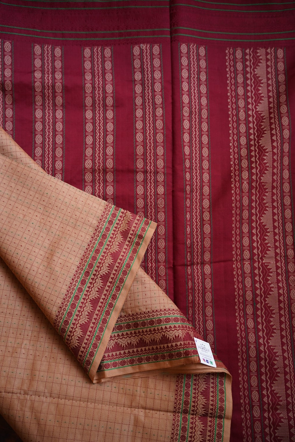 Kanchi Semi Silk Cotton Saree PC12208