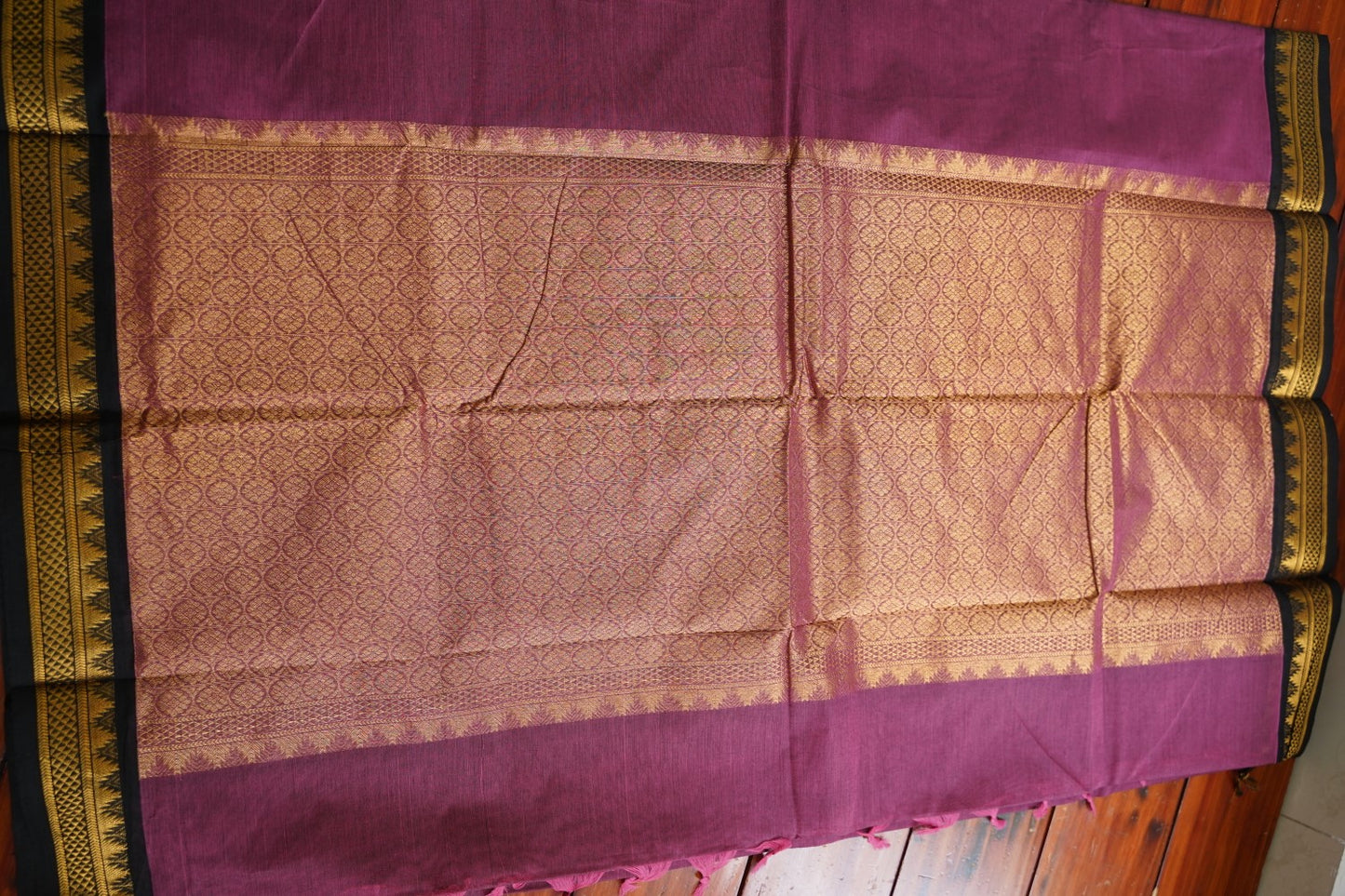 Chettinad handloom Cotton Saree PC15816