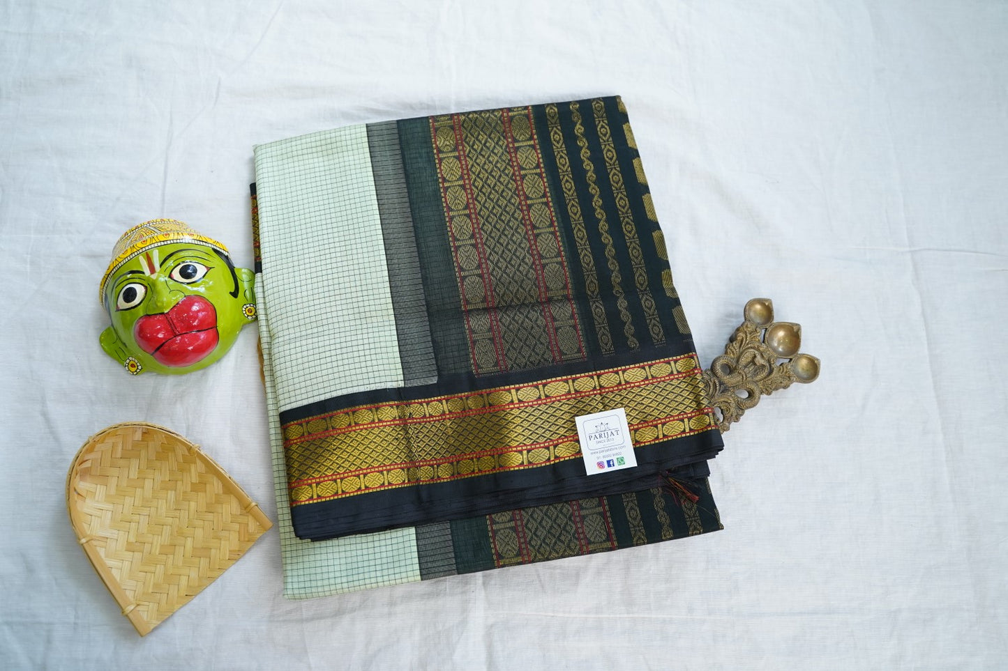 Kanchi Handloom Silk Cotton Saree PC16995