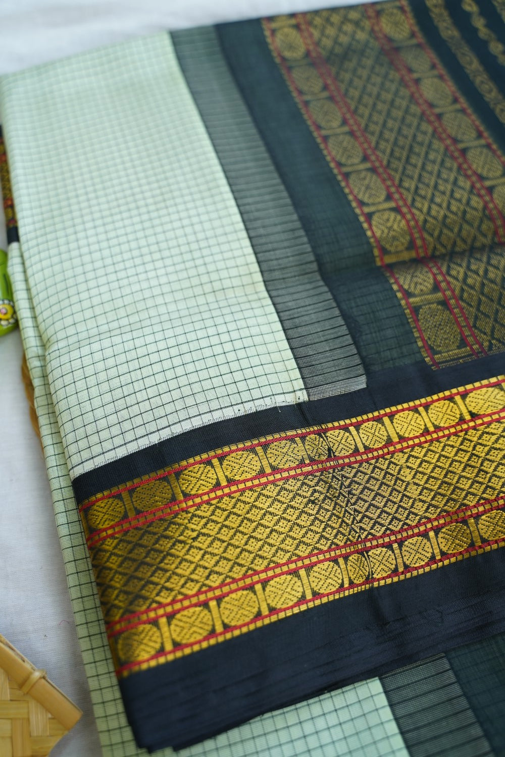 Kanchi Handloom Silk Cotton Saree PC16995