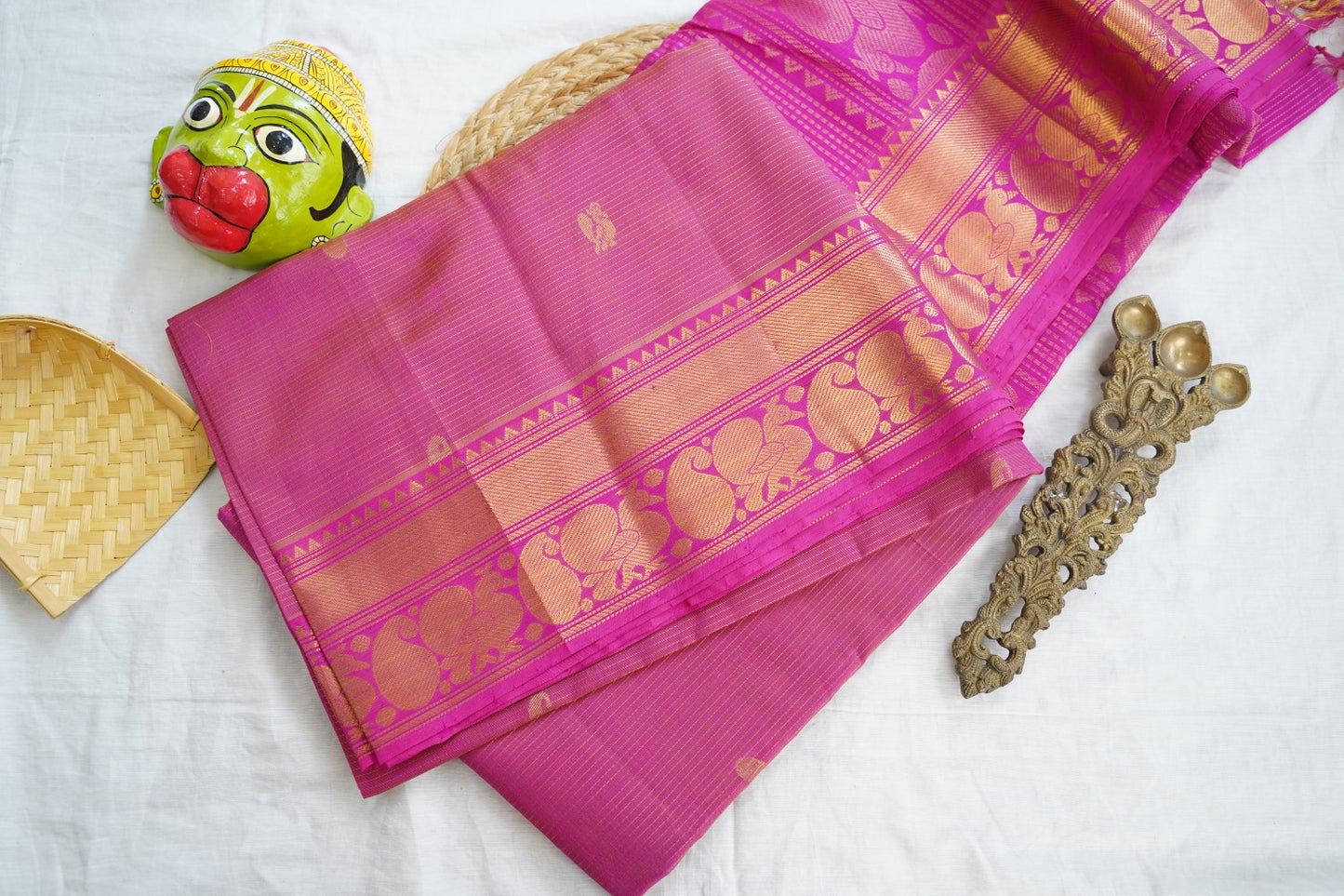 Kanchi Handloom Silk Cotton Saree PC17021