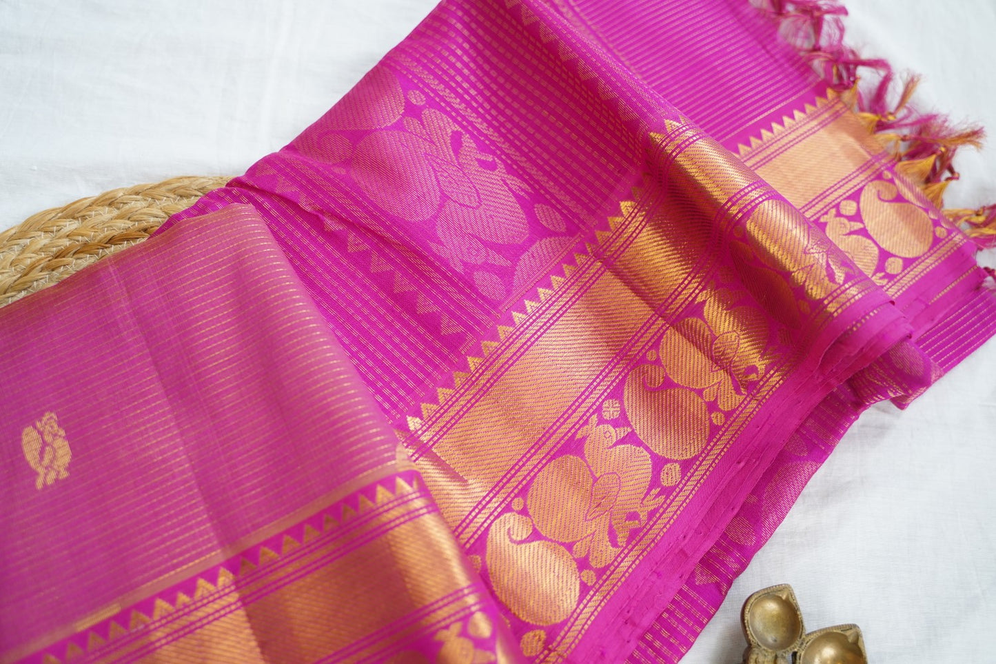 Kanchi Handloom Silk Cotton Saree PC17021