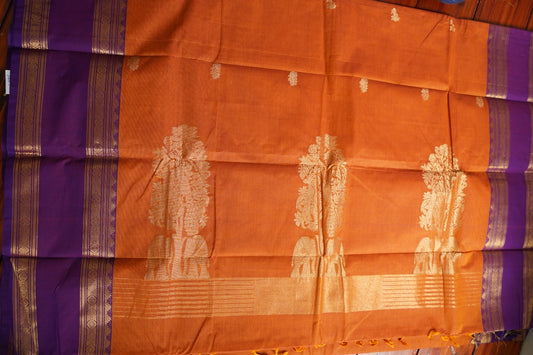 Chettinad handloom Cotton Saree PC15794