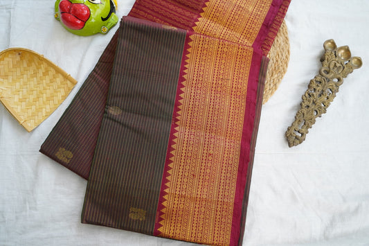 Kanchi Handloom Silk Cotton Saree PC17019
