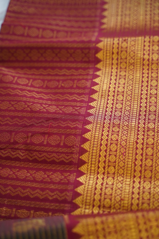Kanchi Handloom Silk Cotton Saree PC17019