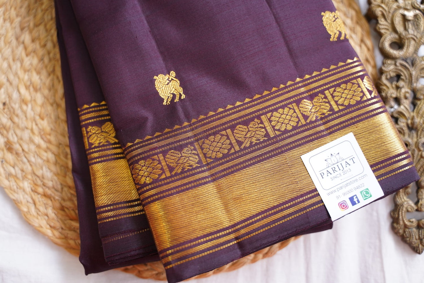 Pure Kanchi Silk Saree PC17844