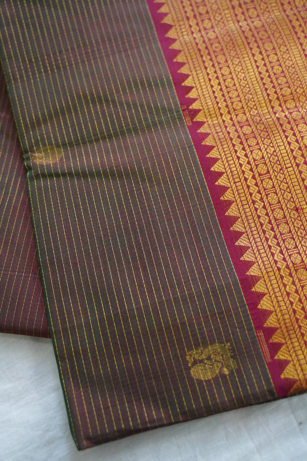 Kanchi Handloom Silk Cotton Saree PC17019