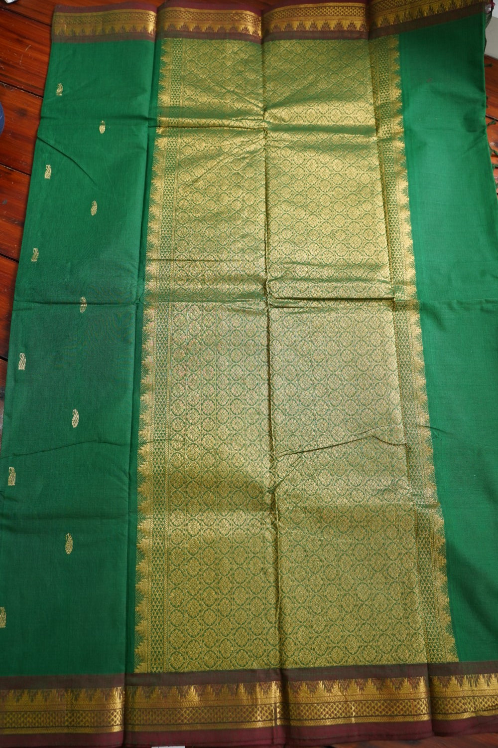 Chettinad handloom Cotton Saree PC15824