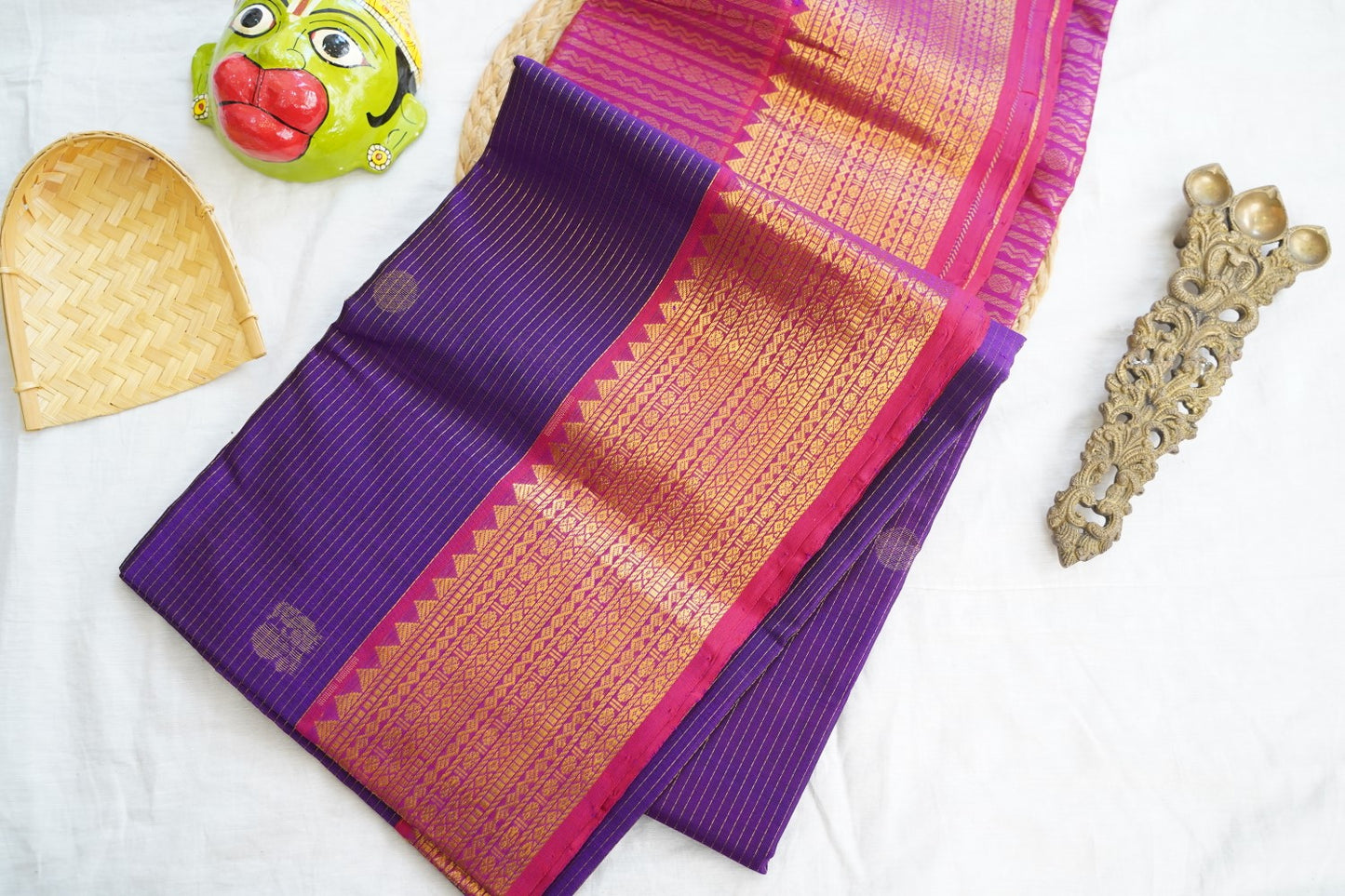 Kanchi Handloom Silk Cotton Saree PC17025