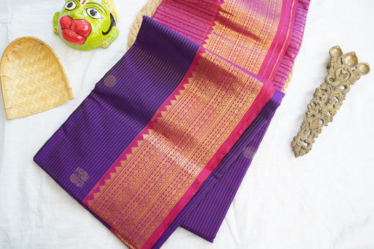 Kanchi Handloom Silk Cotton Saree PC17025