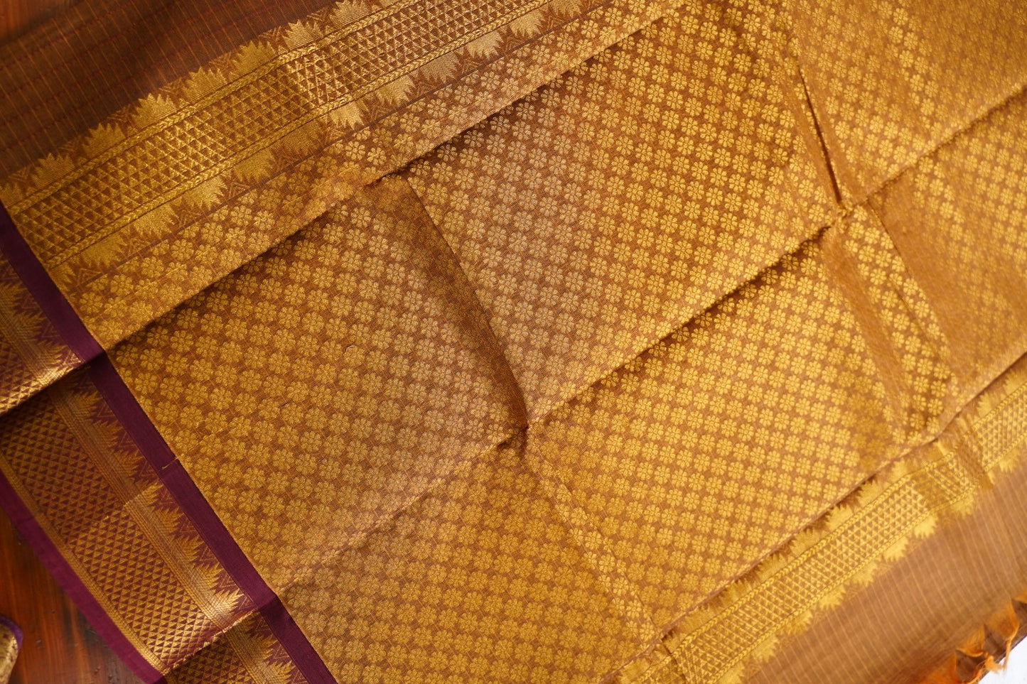 Chettinad handloom Cotton Saree PC15810