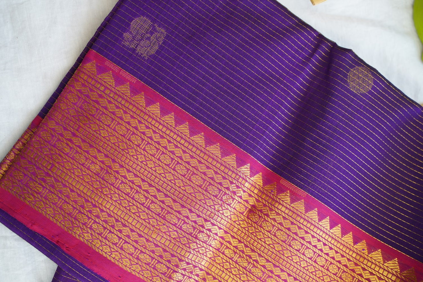 Kanchi Handloom Silk Cotton Saree PC17025