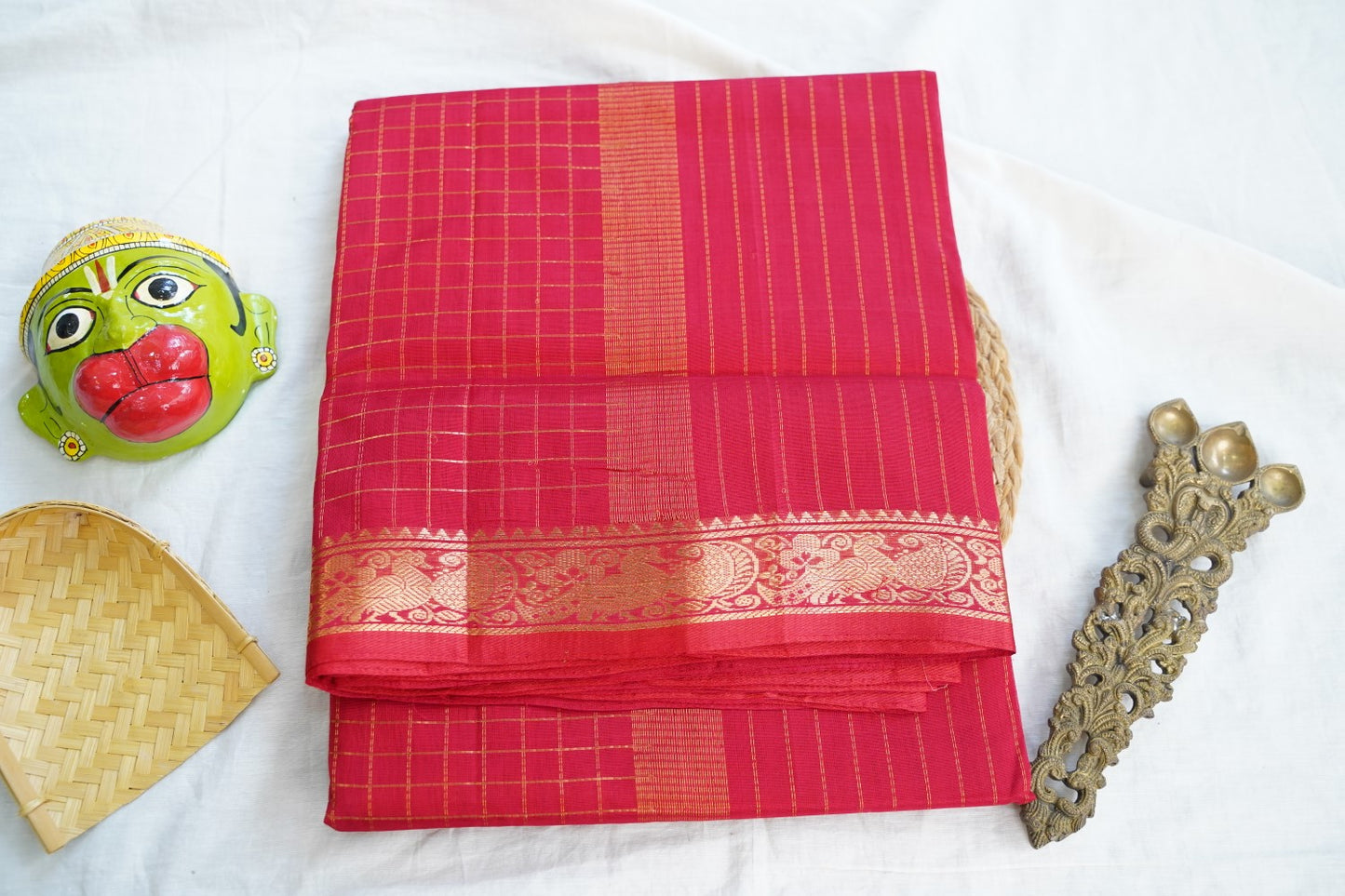Kanchi Handloom Silk Cotton Saree PC17056