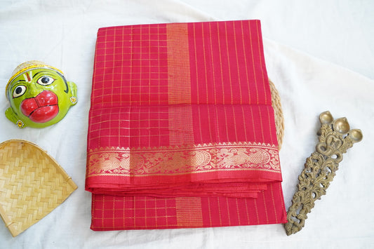 Kanchi Handloom Silk Cotton Saree PC17056