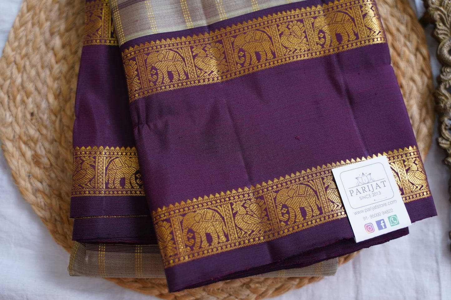 Pure Kanchi Silk Saree PC17842
