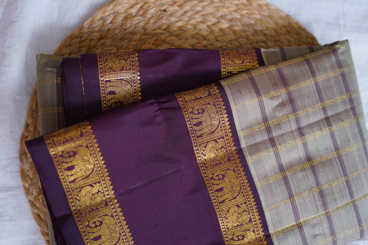 Pure Kanchi Silk Saree PC17842