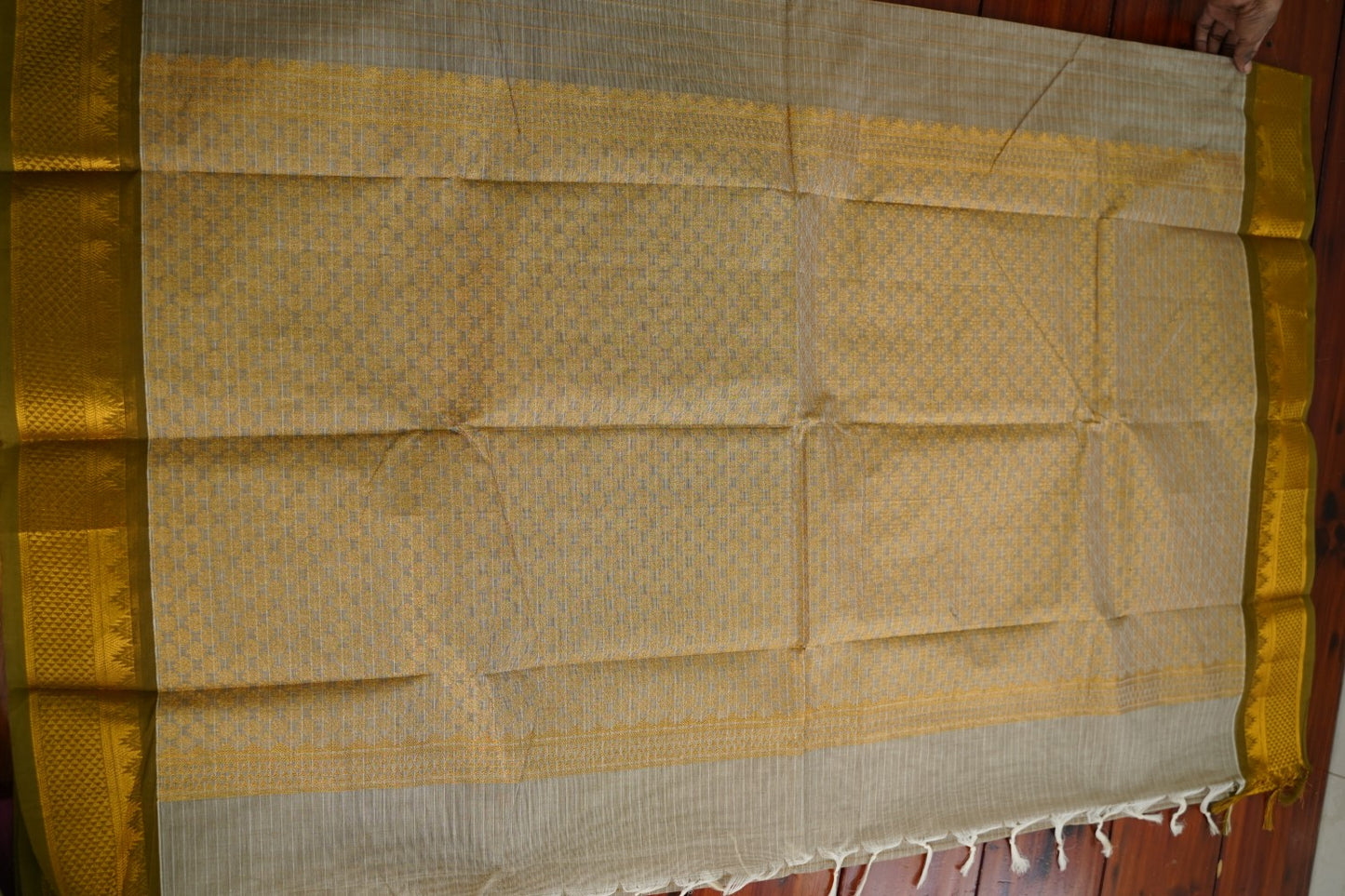 Chettinad handloom Cotton Saree PC15805