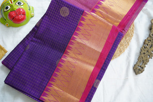 Kanchi Handloom Silk Cotton Saree PC17024