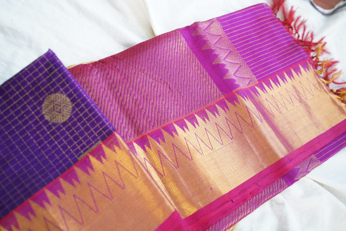 Kanchi Handloom Silk Cotton Saree PC17024