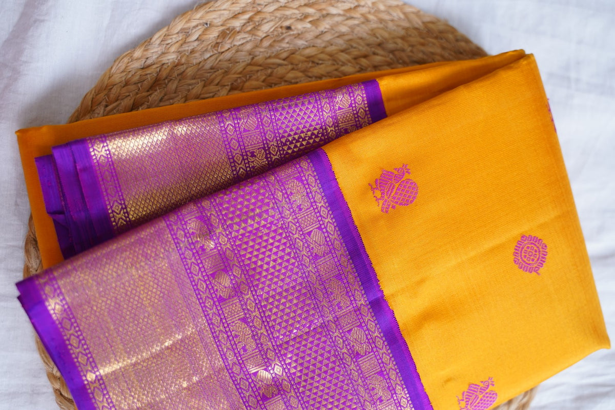 Pure Kanchi Silk Saree PC17836