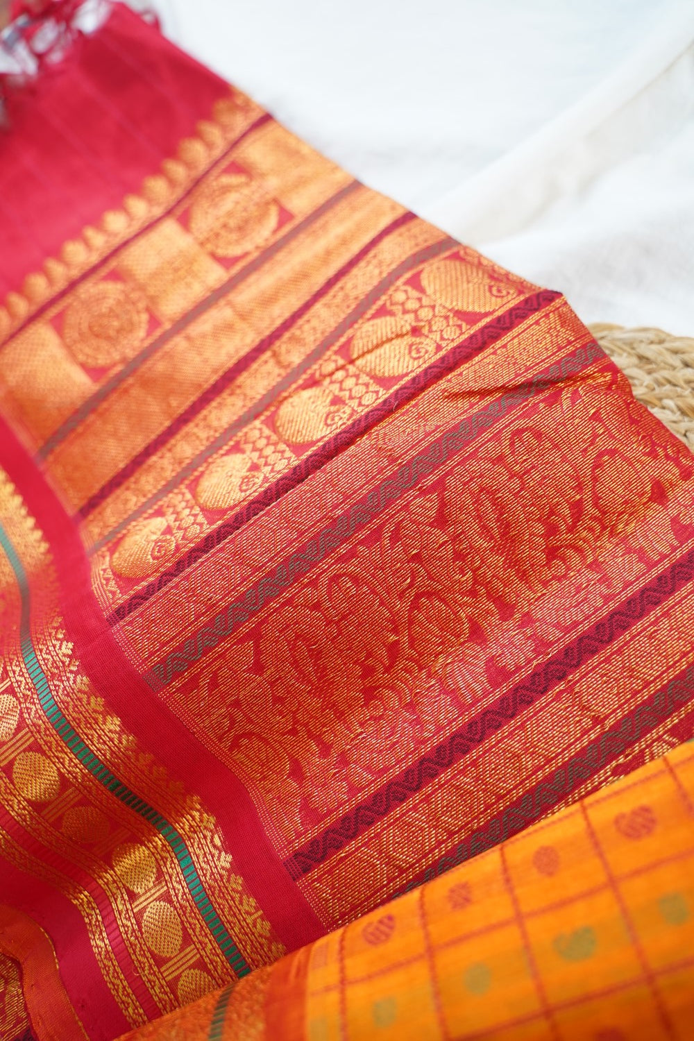 Kanchi Handloom Silk Cotton Saree PC17029
