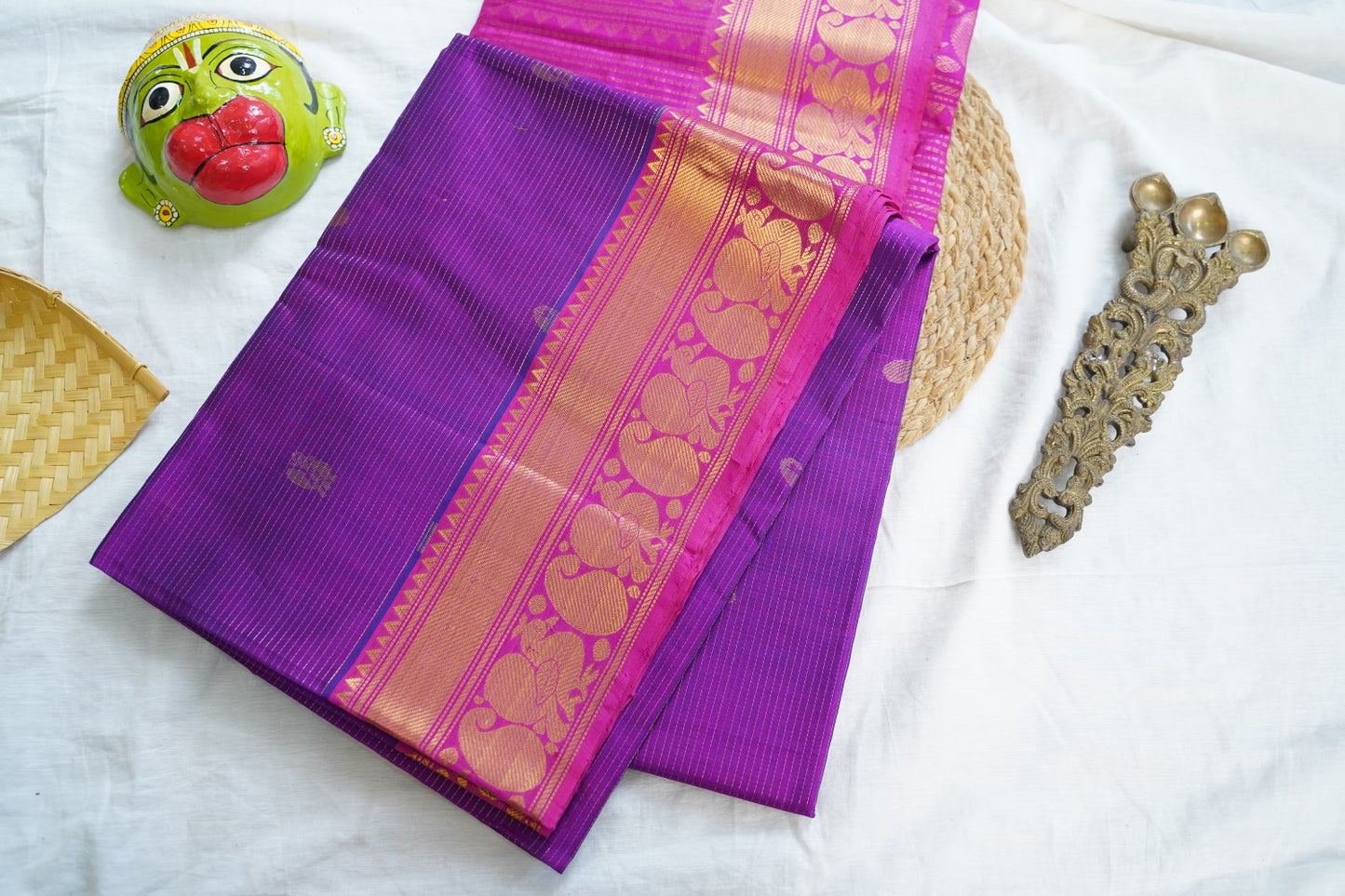 Kanchi Handloom Silk Cotton Saree PC17028