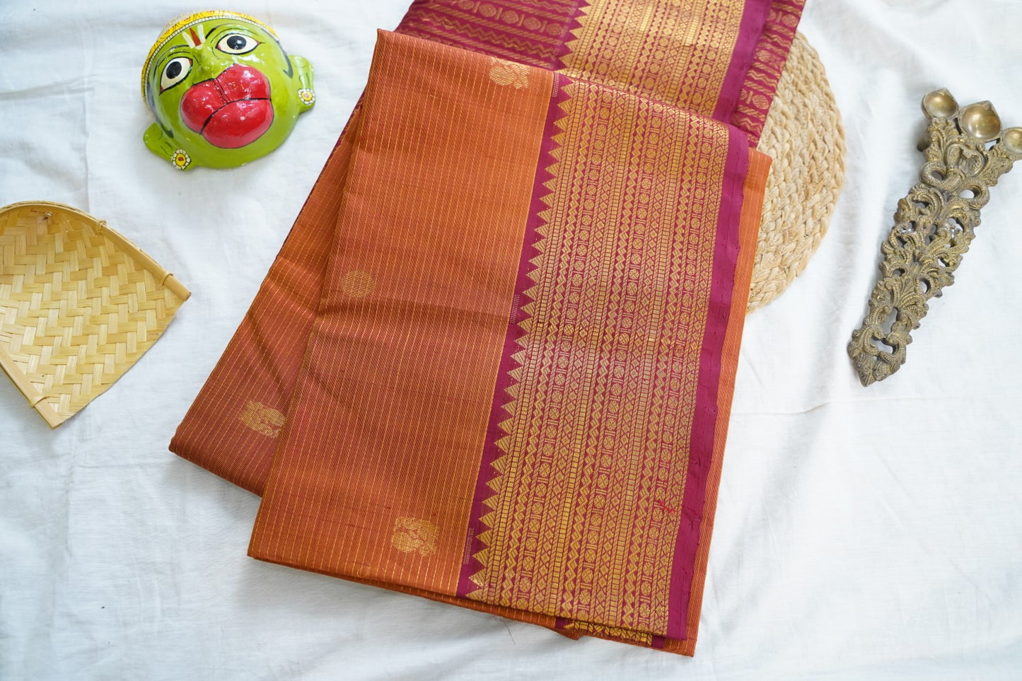 Kanchi Handloom Silk Cotton Saree PC17020