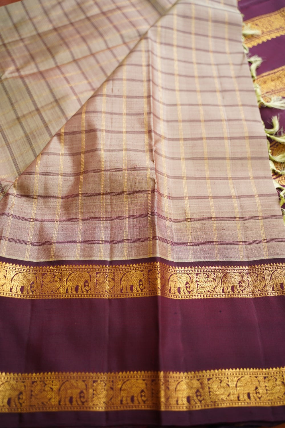 Pure Kanchi Silk Saree PC17842