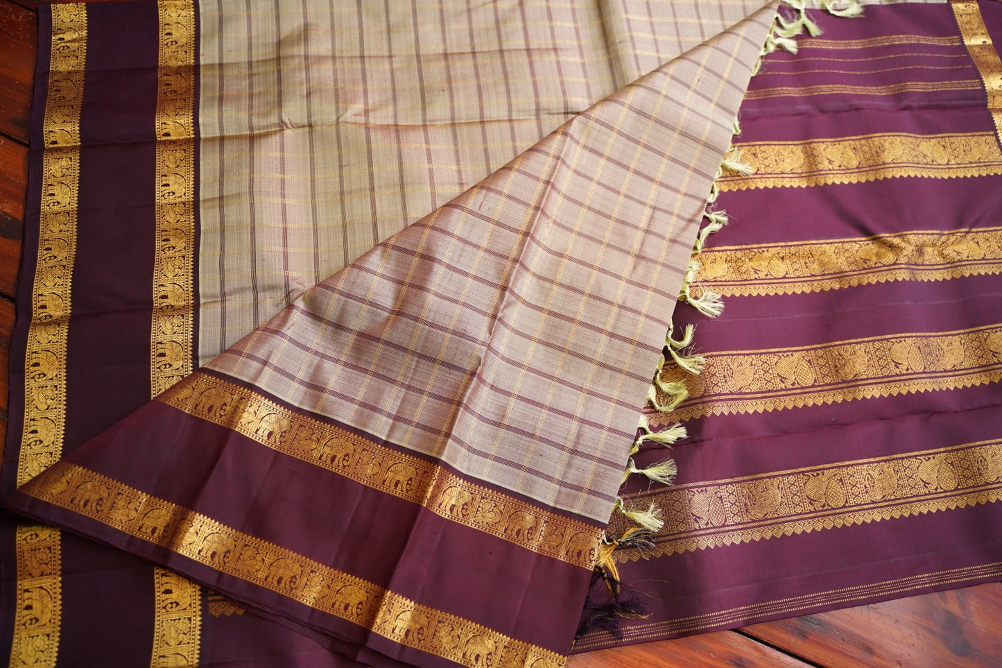 Pure Kanchi Silk Saree PC17842