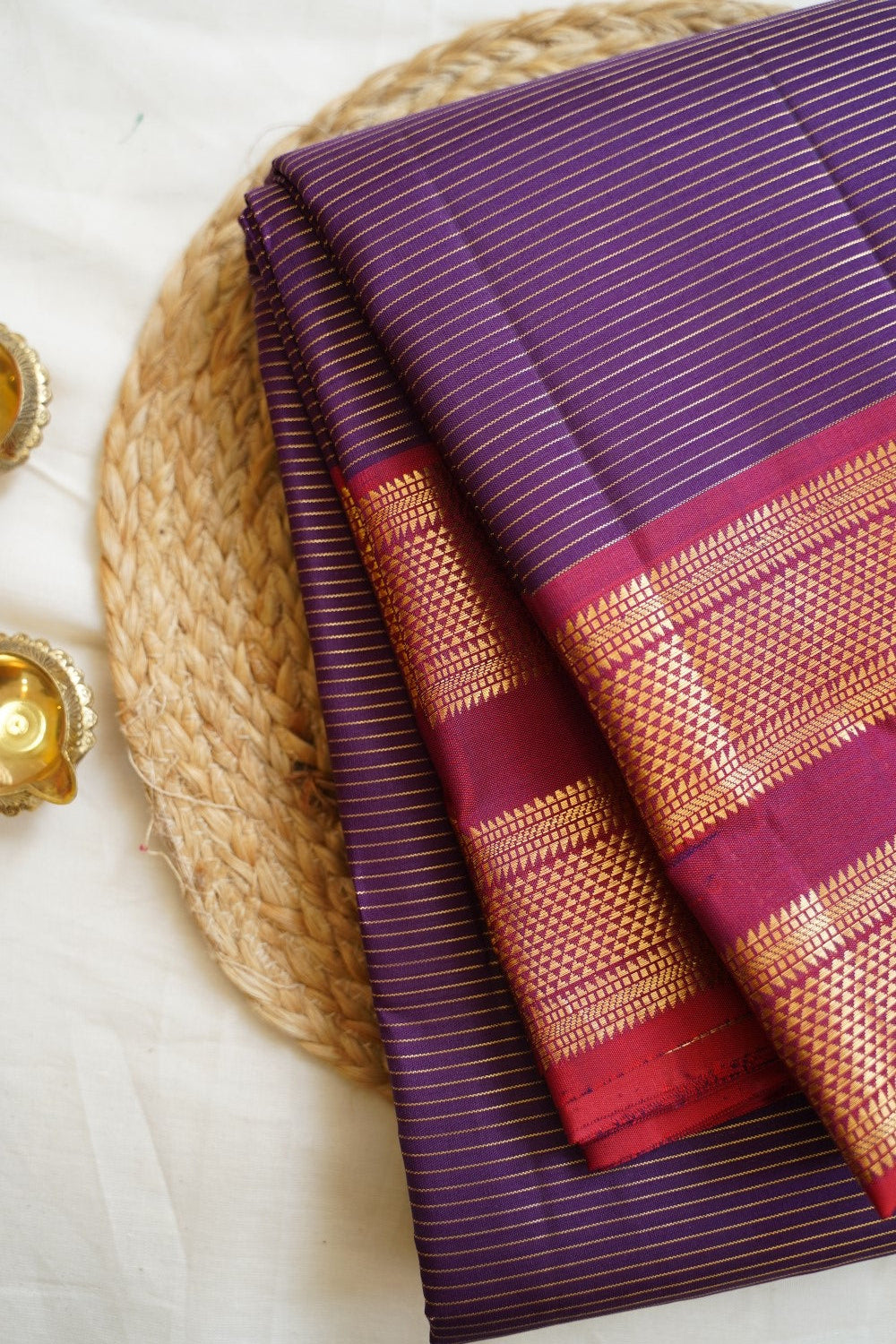 Pure Vairaoosi Kanchi Silk Saree -PC14232