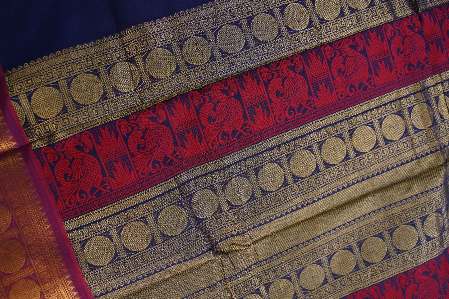 Chettinad handloom Cotton Saree PC15799