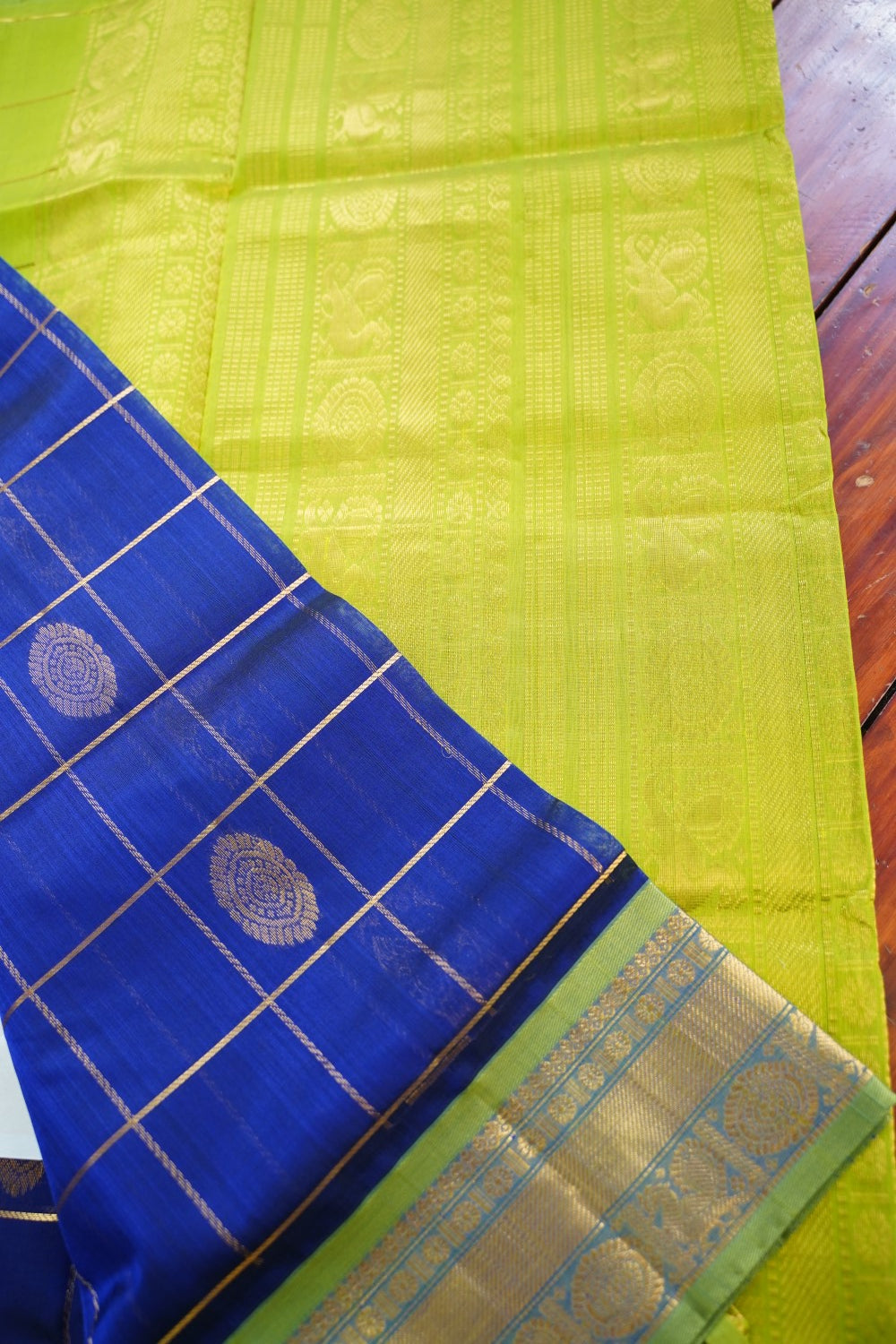 Kanchi Handloom Silk Cotton Saree PC17030