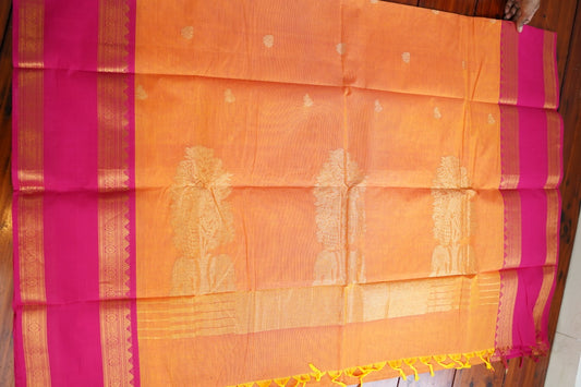 Chettinad handloom Cotton Saree PC15818